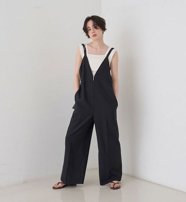 Rouge vif「【人気追加】ドライウェザーサロペット」|オールインワン|