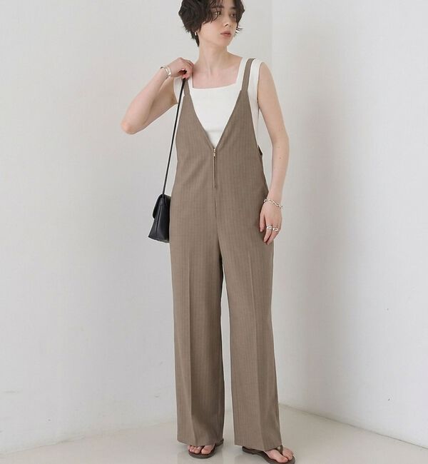 Rouge vif「【人気追加】ドライウェザーサロペット」|オールインワン|