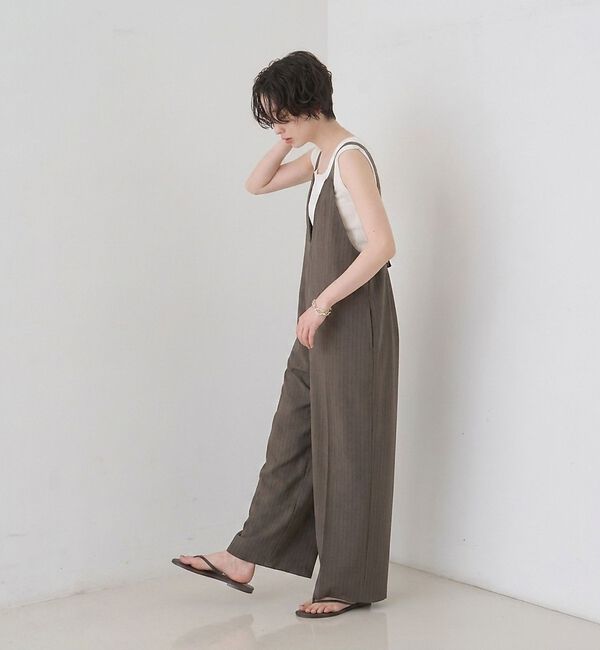 Rouge vif「【人気追加】ドライウェザーサロペット」|オールインワン|