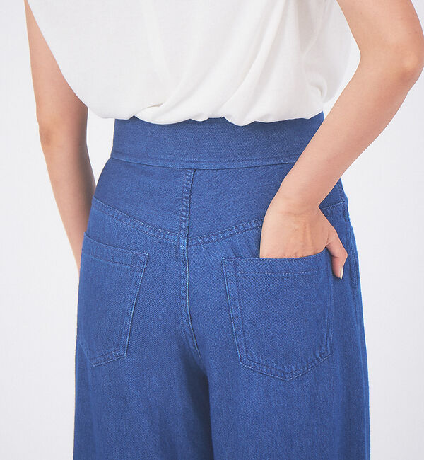 qualite「【セットアップ対応】ルーズデニムハイウエストパンツ」|デニム|