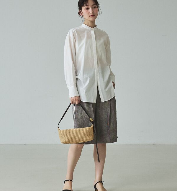 qualite「【大人のショートパンツ】ラメリネンショートパンツ/セットアップ対応」|その他|