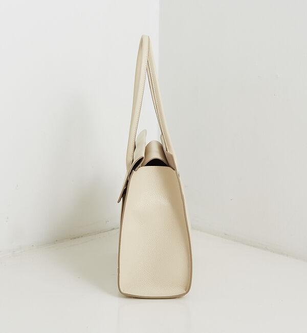 LOWELL things「【VERY掲載】Cuddly/レザーオープントート(L) 24SS」|トートバッグ|