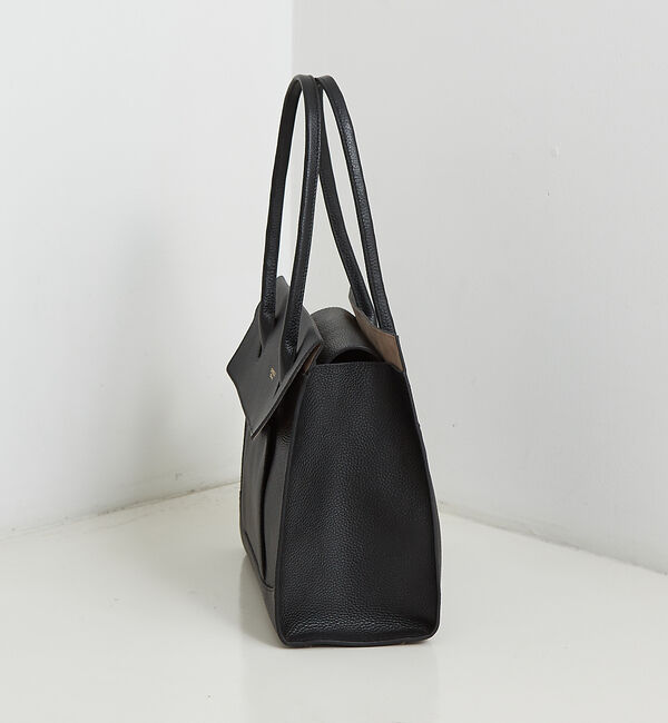 LOWELL things「【VERY掲載】Cuddly/レザーオープントート(L) 24SS」|トートバッグ|