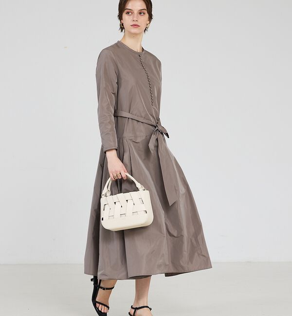 LOWELL things「Latti/レザー2WAYミニショルダーバッグ」|かごバッグ|