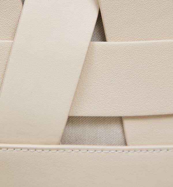 LOWELL things「Latti/レザー2WAYミニショルダーバッグ」|かごバッグ|