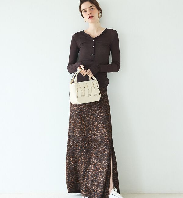 LOWELL things「Latti/レザー2WAYミニショルダーバッグ」|かごバッグ|