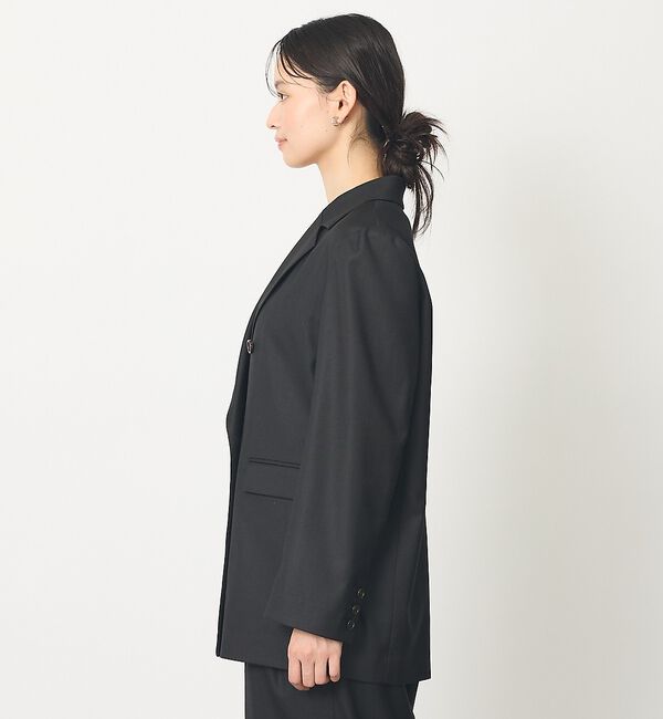 abahouse mavie「【セットアップ対応】ライトメランジダブルジャケット/長袖/シーズンレス」|その他|
