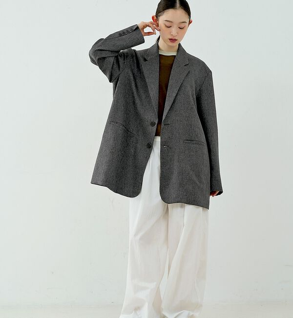 NOMINE「【ユニセックス】オーバーサイズ シャーク テーラードジャケット」|テーラードジャケット|