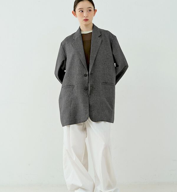 NOMINE「【ユニセックス】オーバーサイズ シャーク テーラードジャケット」|テーラードジャケット|