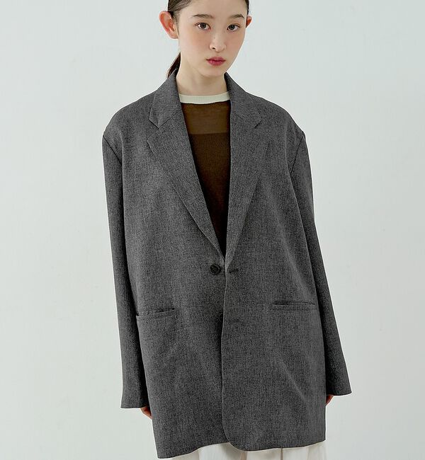 NOMINE「【ユニセックス】オーバーサイズ シャーク テーラードジャケット」|テーラードジャケット|