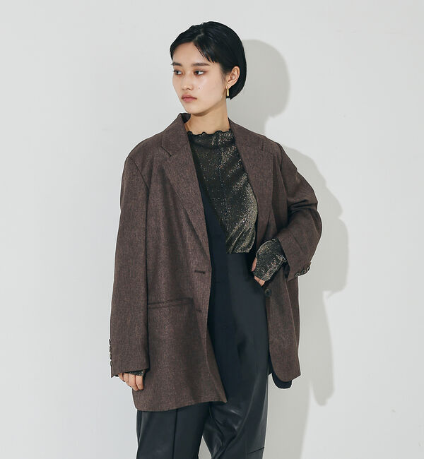 NOMINE「【ユニセックス】オーバーサイズ シャーク テーラードジャケット」|テーラードジャケット|