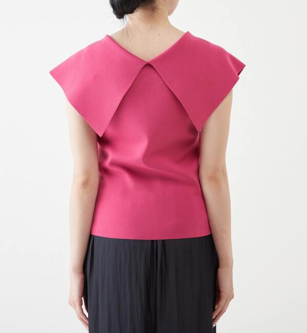 TIARA「ビッグカラーニット」|ニット・セーター|