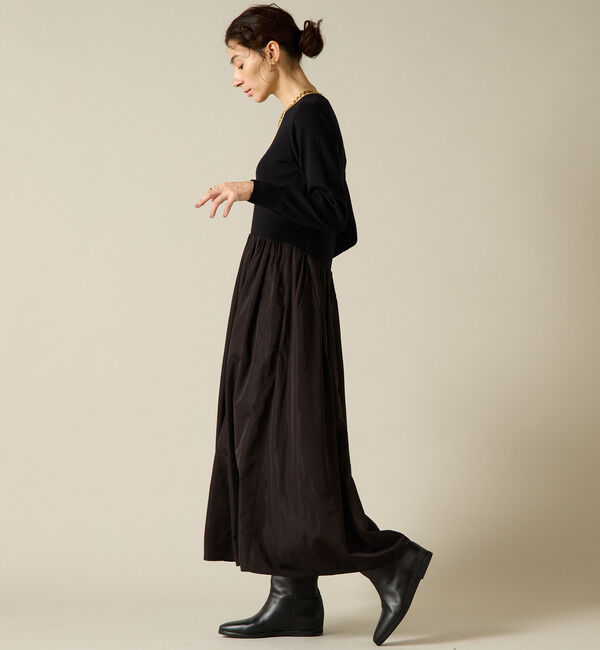 Liesse「布帛コンビニットワンピース」|ワンピース|