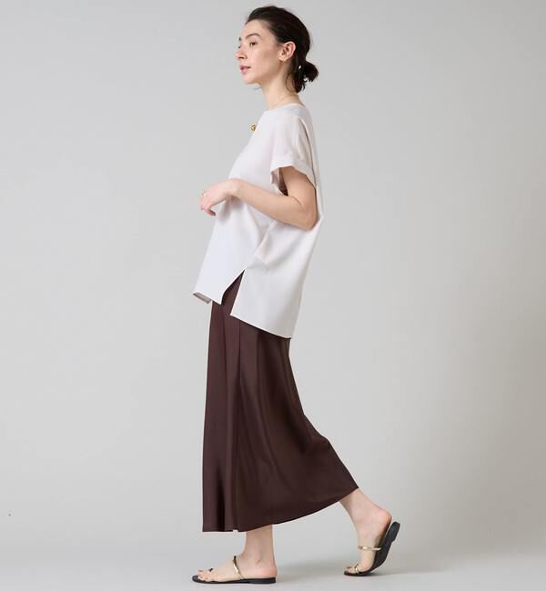 Liesse「キーネックオーバーブラウス」|シャツ・ブラウス|