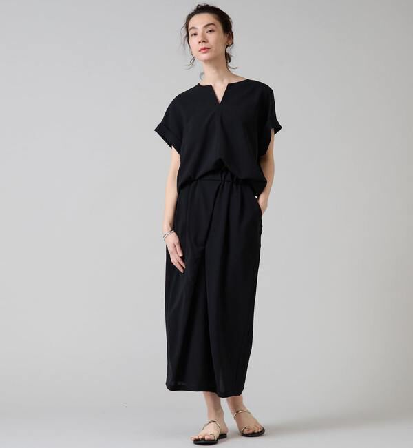 Liesse「キーネックオーバーブラウス」|シャツ・ブラウス|