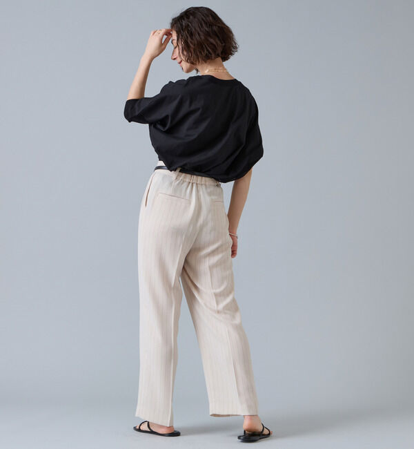 Liesse「カットソーコンビニットカーディガン」|カーディガン|