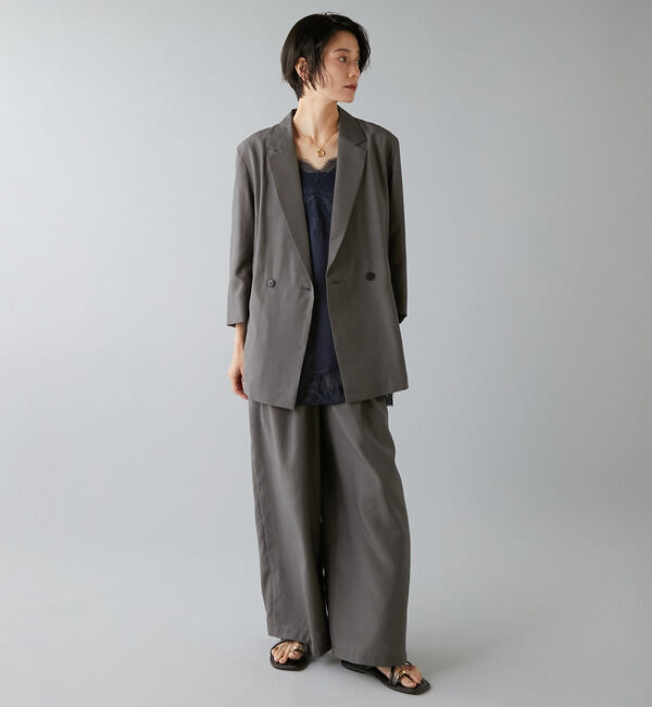 Liesse「《定番》高機能素材サマージャケット」|テーラードジャケット|