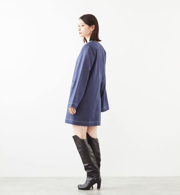 Soffitto「Vネックミニワンピース」|ワンピース|