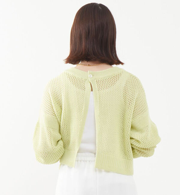 Soffitto「2WAYメッシュニット」|ニット・セーター|