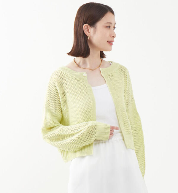 Soffitto「2WAYメッシュニット」|ニット・セーター|