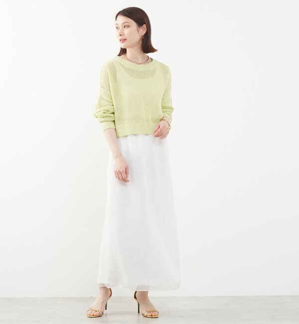 Soffitto「2WAYメッシュニット」|ニット・セーター|