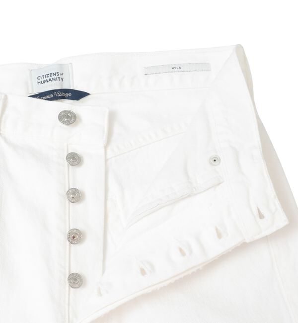 SOFFITTO「【CITIZENS of HUMANITY/ シチズンズオブヒューマニティ】Ayla Raw Hem Crop」|デニム|