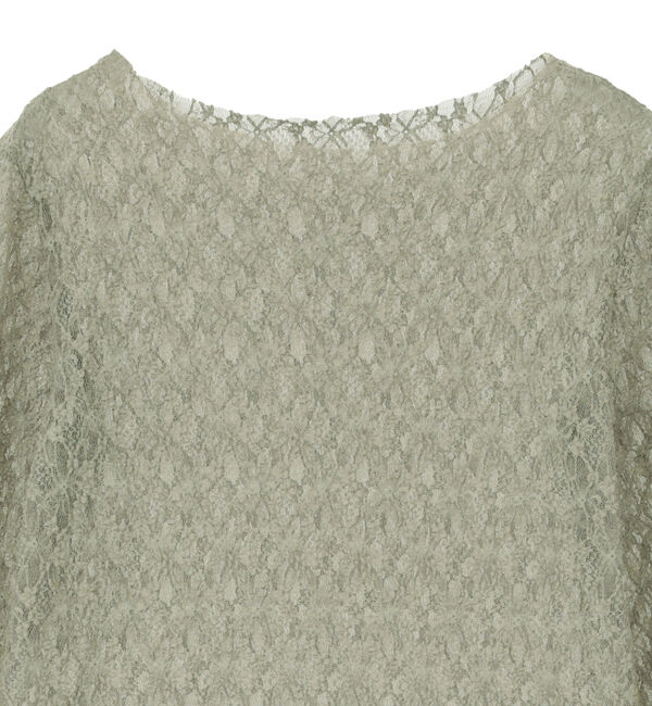 SOFFITTO「【A_/エース】ストレッチレースプルオーバー」|Tシャツ・カットソー|