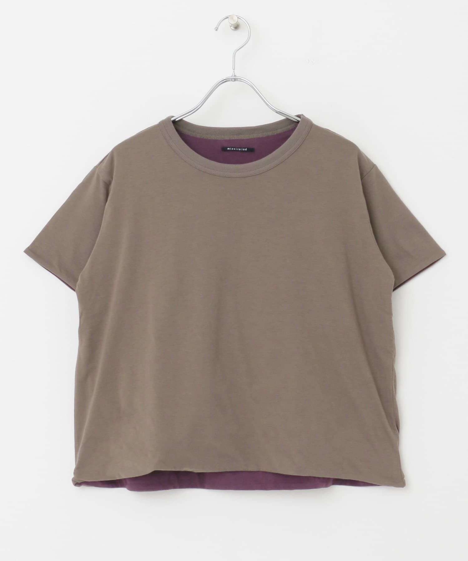 URBAN RESEARCH DOORS「mizuiro ind　reversible t-shirts」|Tシャツ・カットソー|