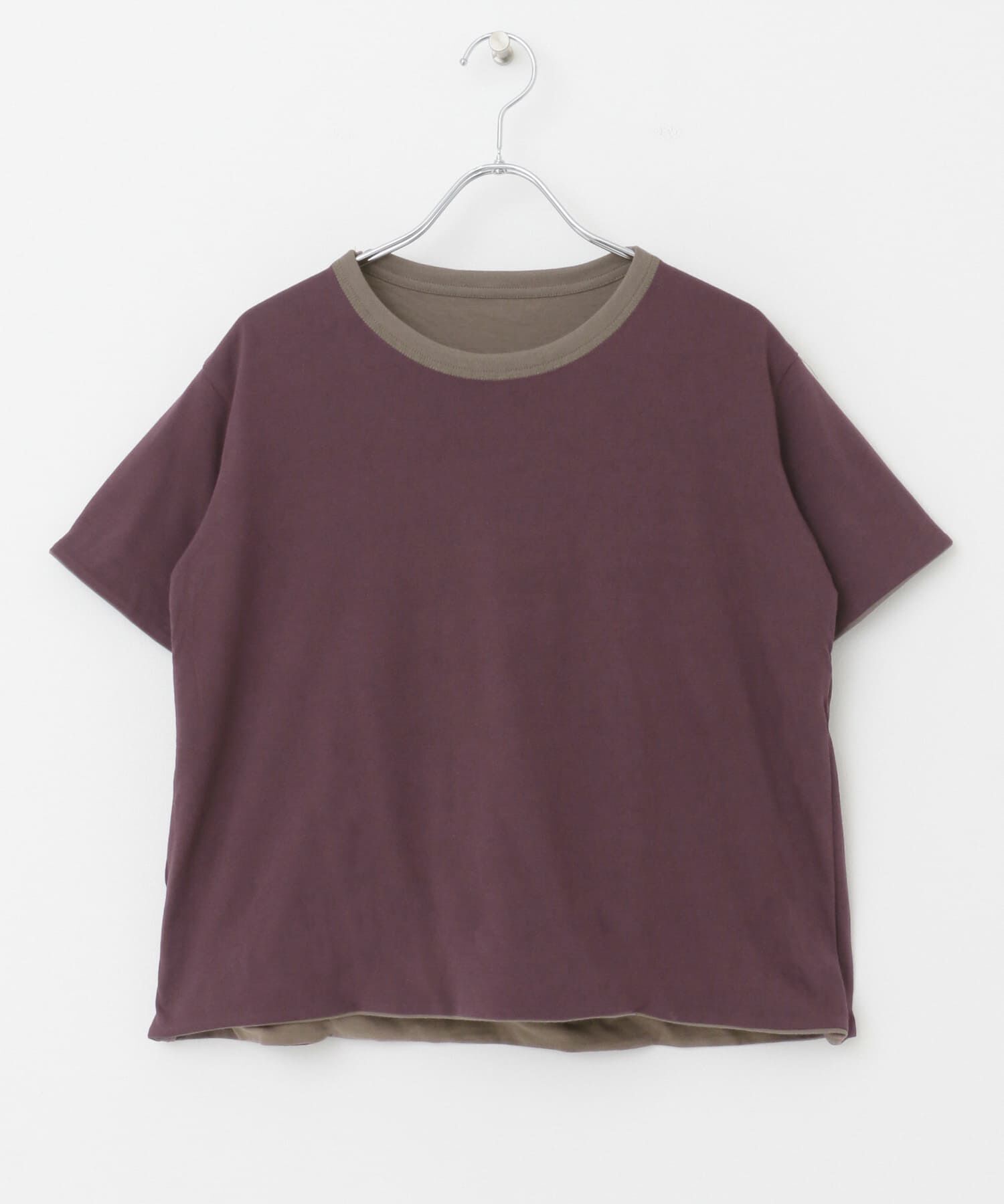 URBAN RESEARCH DOORS「mizuiro ind　reversible t-shirts」|Tシャツ・カットソー|