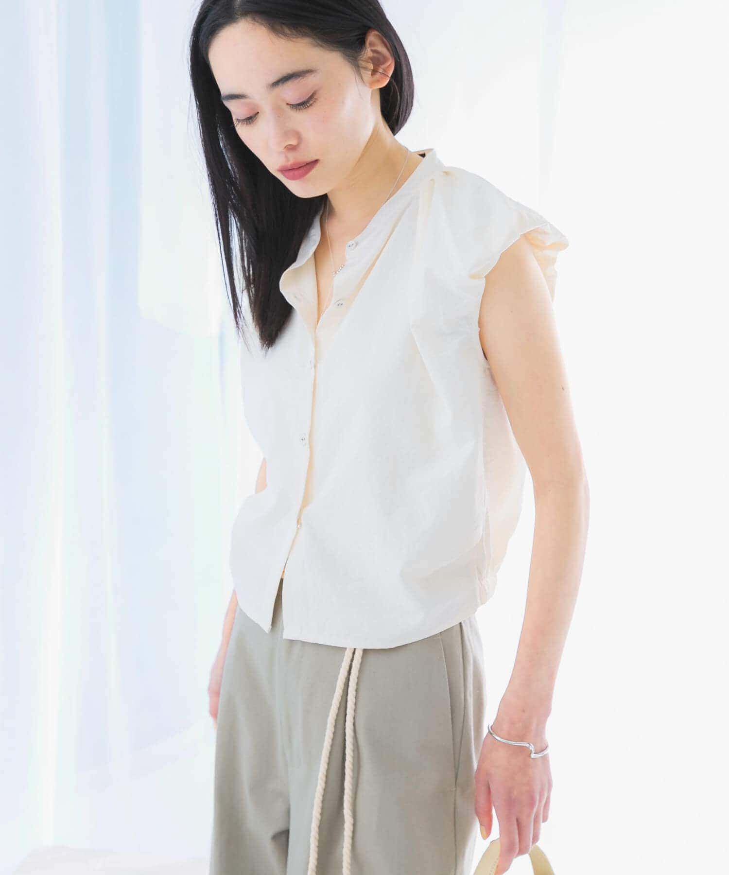 URBAN RESEARCH ROSSO「パフスリーブブラウス」|シャツ・ブラウス|オフホワイト