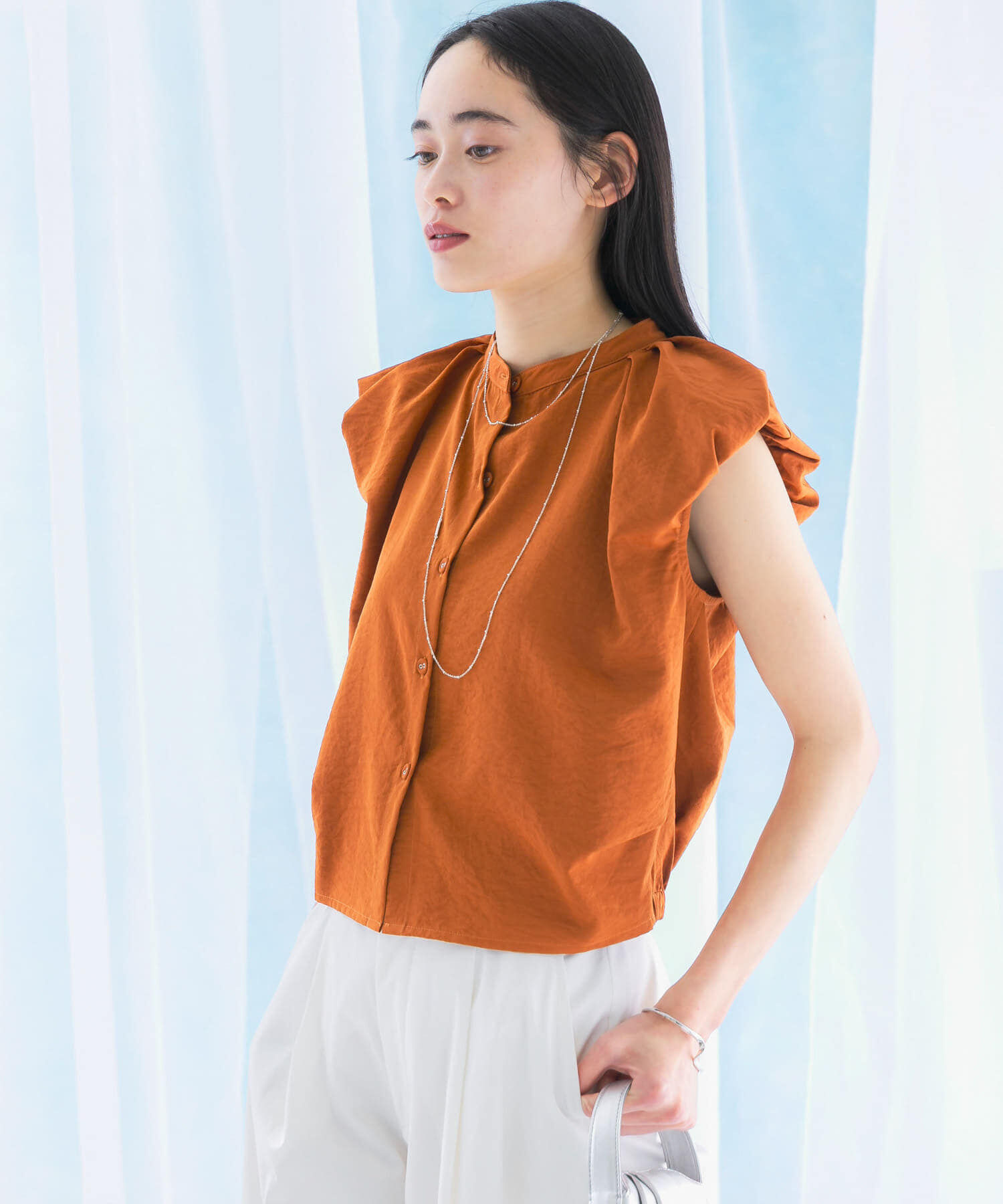 URBAN RESEARCH ROSSO「パフスリーブブラウス」|シャツ・ブラウス|