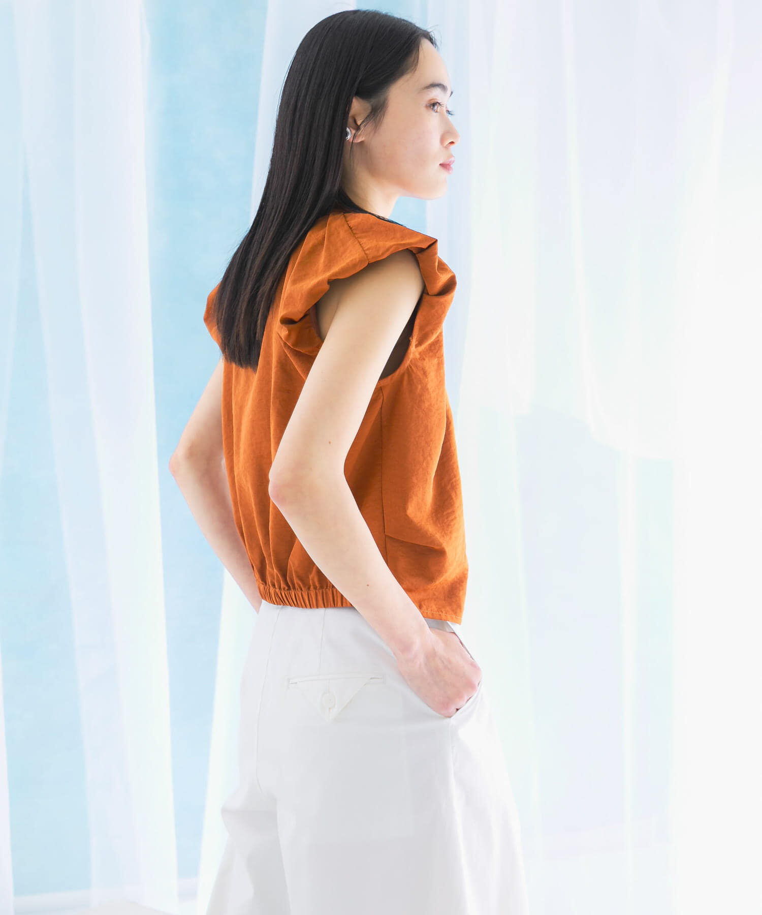 URBAN RESEARCH ROSSO「パフスリーブブラウス」|シャツ・ブラウス|