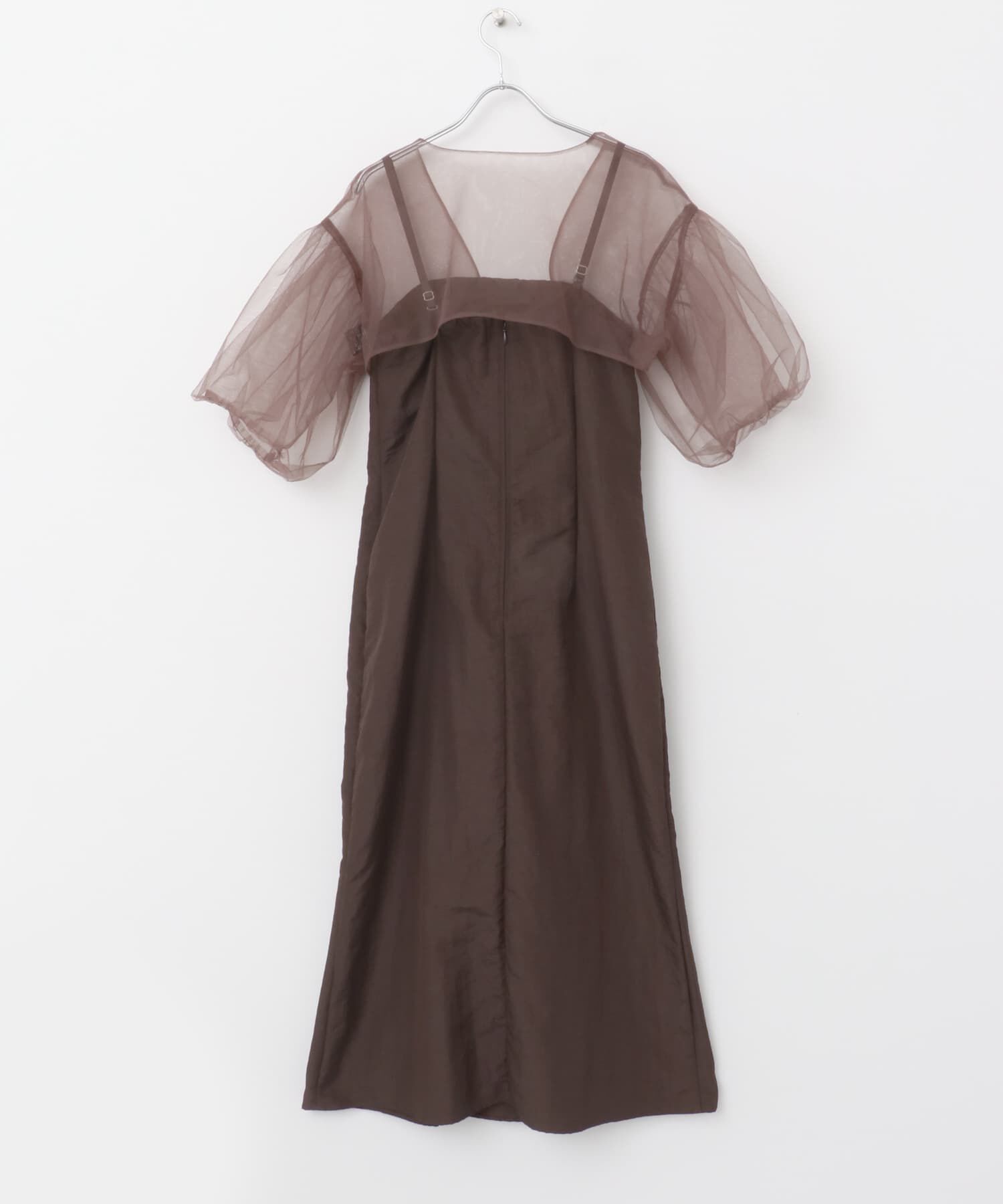 URBAN RESEARCH ROSSO「kaene　ボリュームバルーンスリーブドレス」|ワンピース|