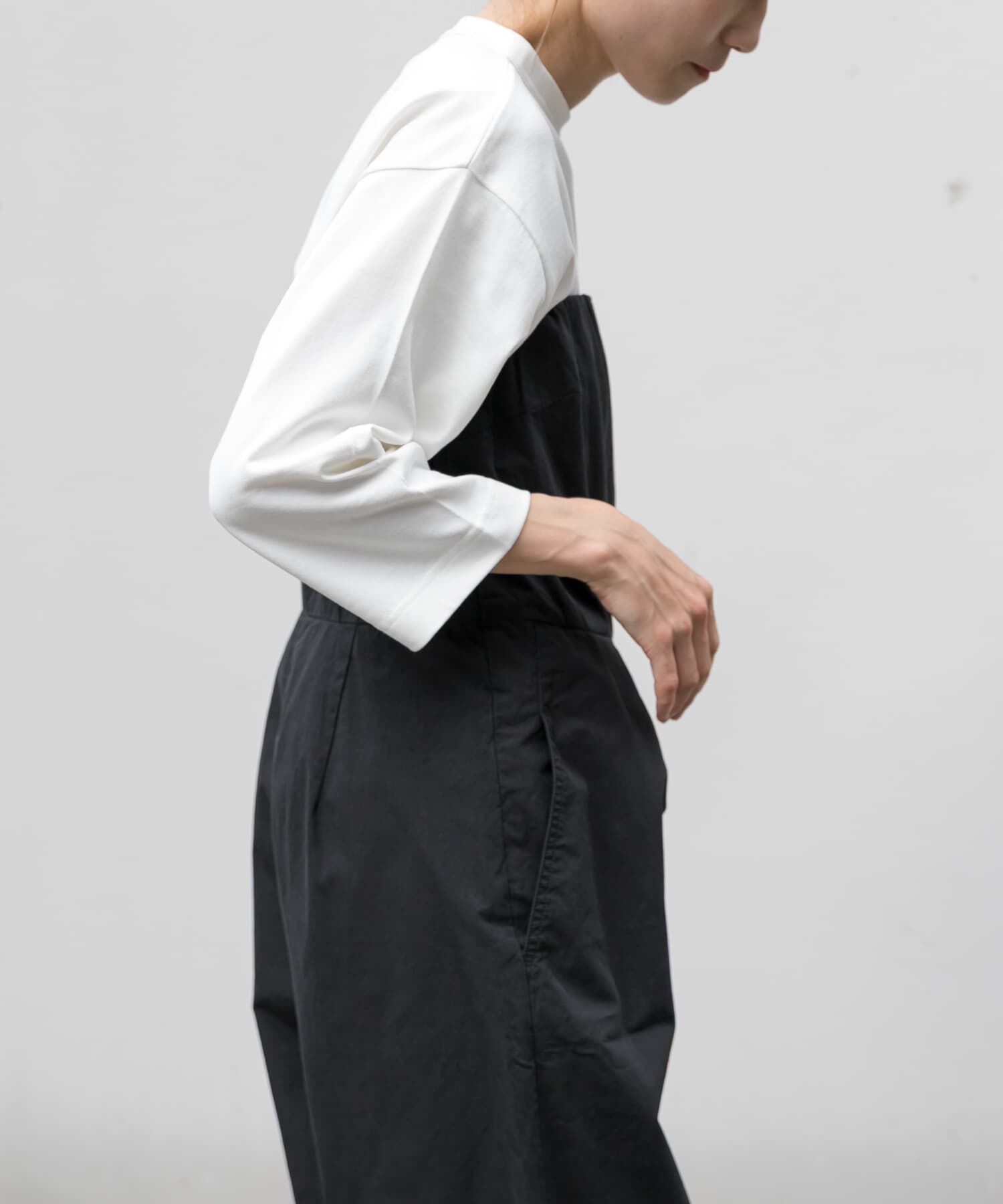 URBAN RESEARCH DOORS「FORK&SPOON　ボトルネック8分袖Tシャツ」|Tシャツ・カットソー|