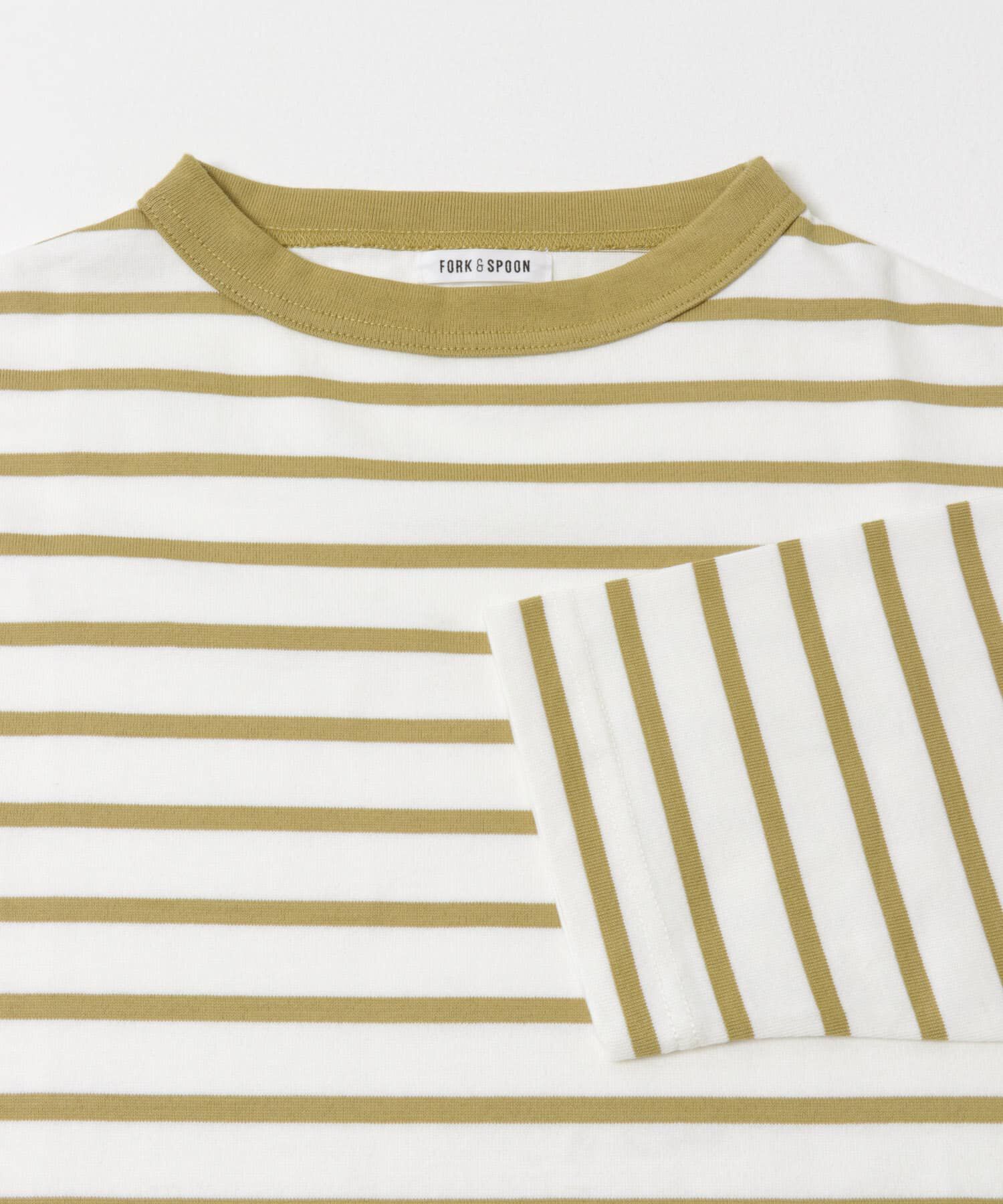 URBAN RESEARCH DOORS「FORK&SPOON　ボトルネック8分袖Tシャツ」|Tシャツ・カットソー|