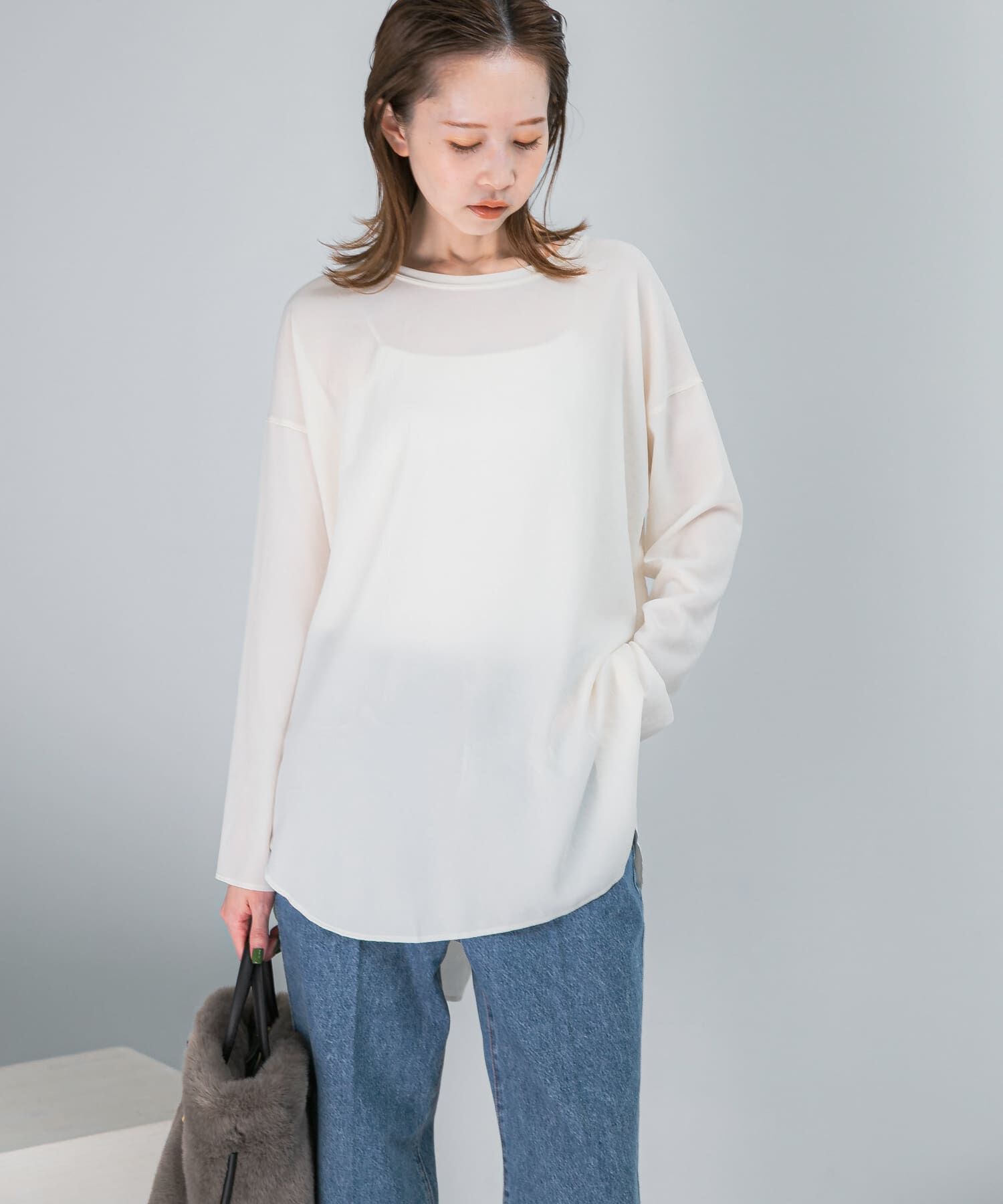 URBAN RESEARCH ROSSO「dolly-seanストレッチジョーゼットプルオーバー」|その他|