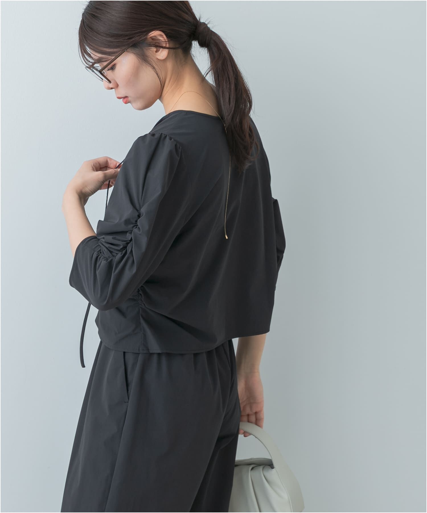 URBAN RESEARCH ROSSO「F by ROSSO　撥水ストレッチブラウス+イージーパンツ」|その他|