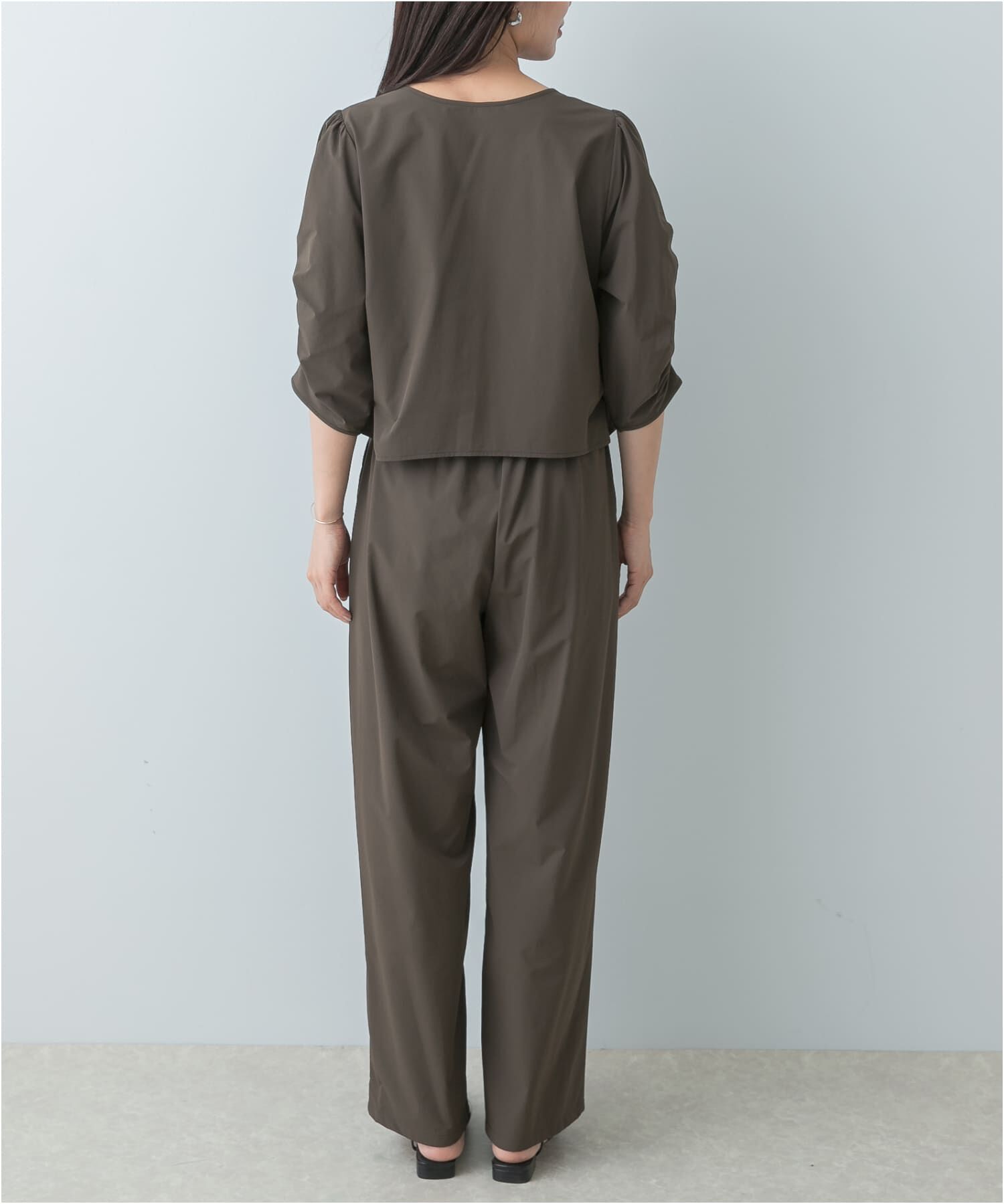 URBAN RESEARCH ROSSO「F by ROSSO　撥水ストレッチブラウス+イージーパンツ」|その他|