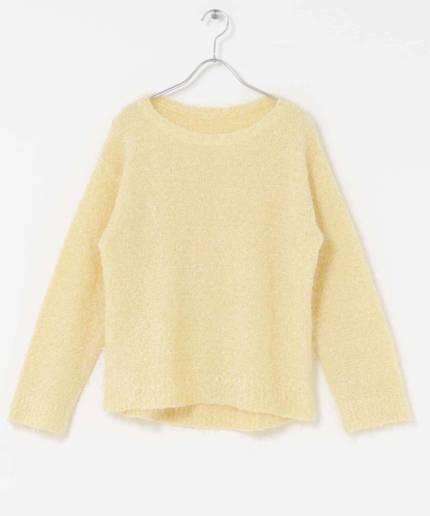 URBAN RESEARCH ROSSO「ラメシャギーニットプルオーバー」|ニット・セーター|