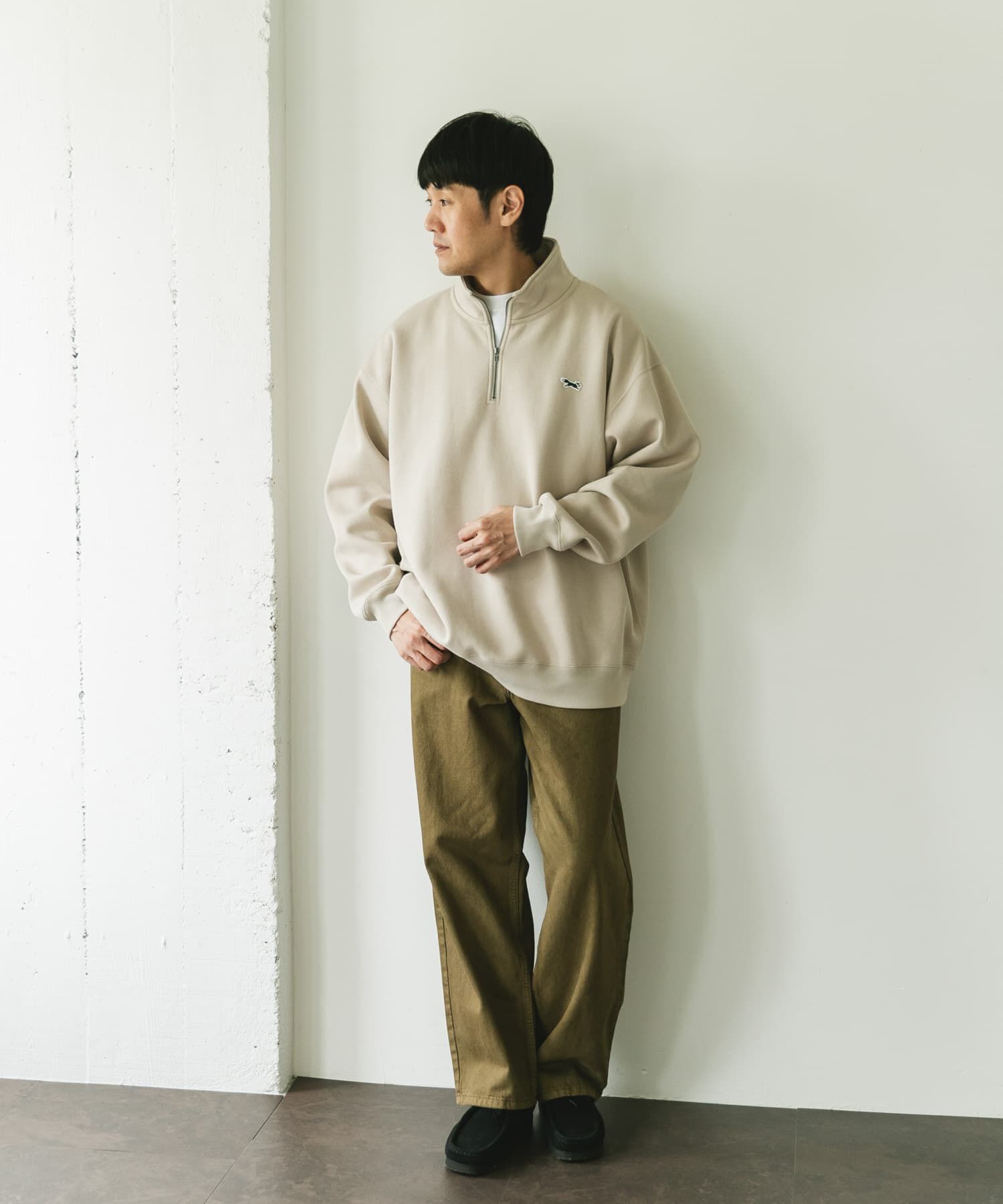 URBAN RESEARCH DOORS「『XLサイズ/WEB限定』『別注』PENNEYS&times;DOORS　THE FOX ハーフジップスウェット」|スウェット・ジャージ|