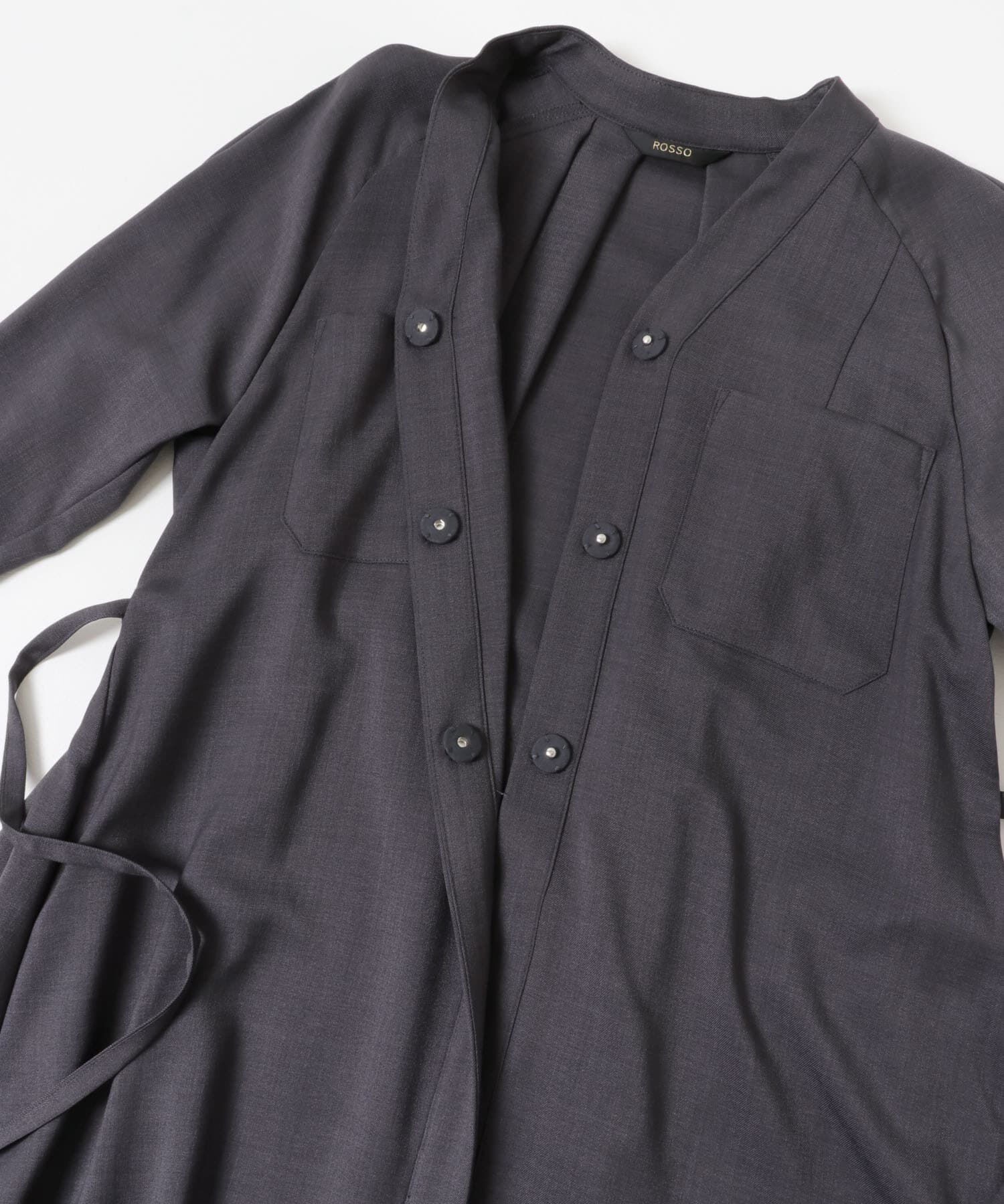 URBAN RESEARCH ROSSO「ポケットデザインVネックワンピース」|ワンピース|