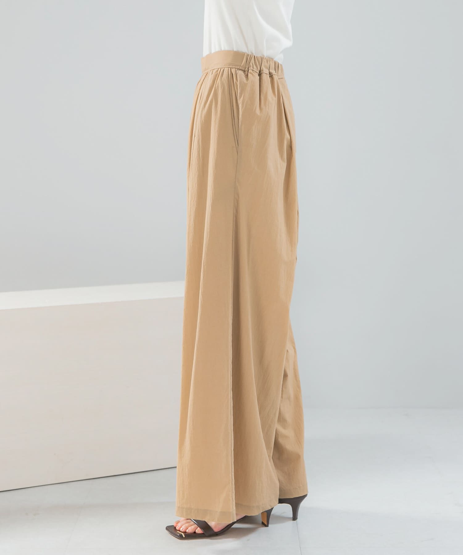 URBAN RESEARCH ROSSO「ライトタックイージーワイドパンツ」|その他|