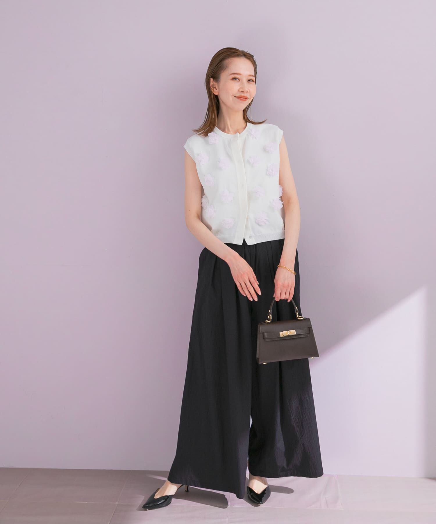 URBAN RESEARCH ROSSO「ライトタックイージーワイドパンツ」|その他|