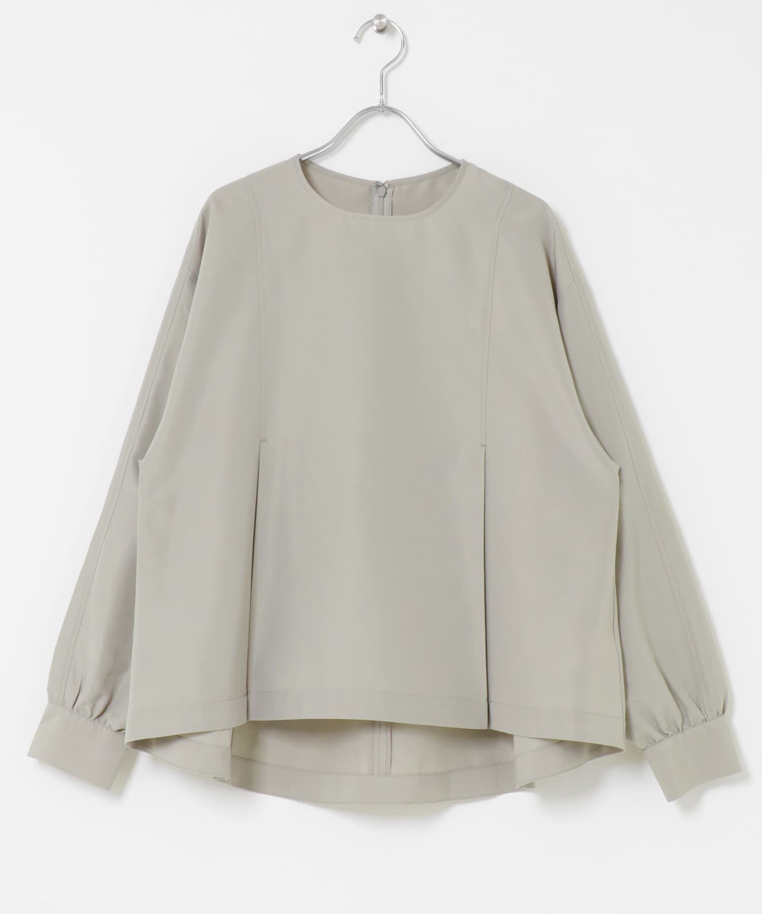 URBAN RESEARCH DOORS「タックフレアペプラムブラウス」|シャツ・ブラウス|