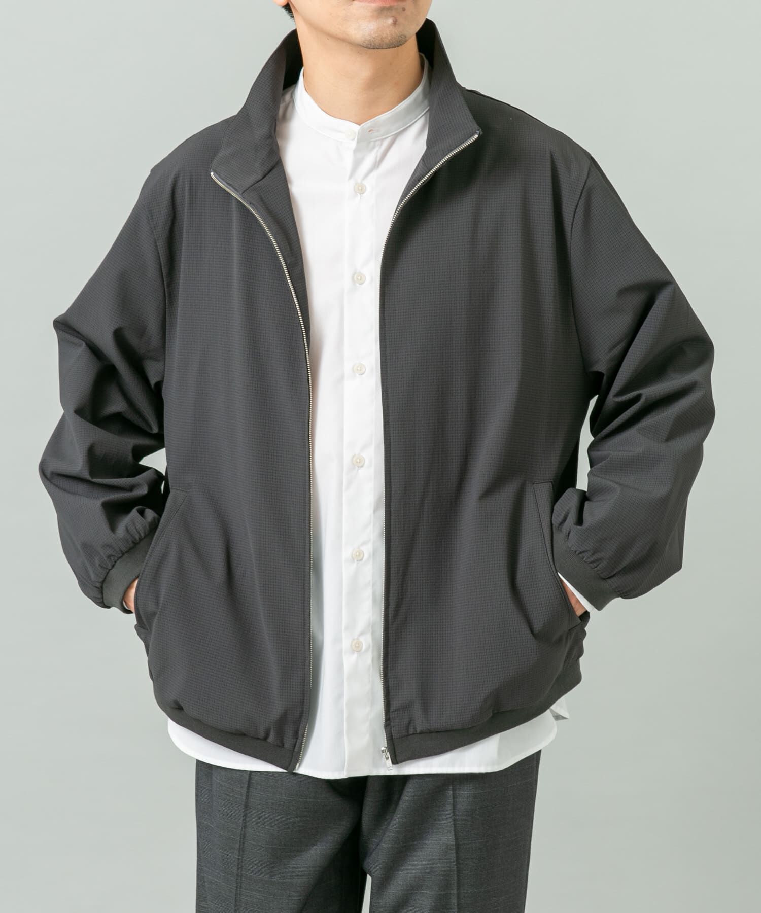 URBAN RESEARCH ROSSO「『WEB限定』『吸水 / 速乾』Air Stretch スタンドブルゾン」|ブルゾン・スタジャン|