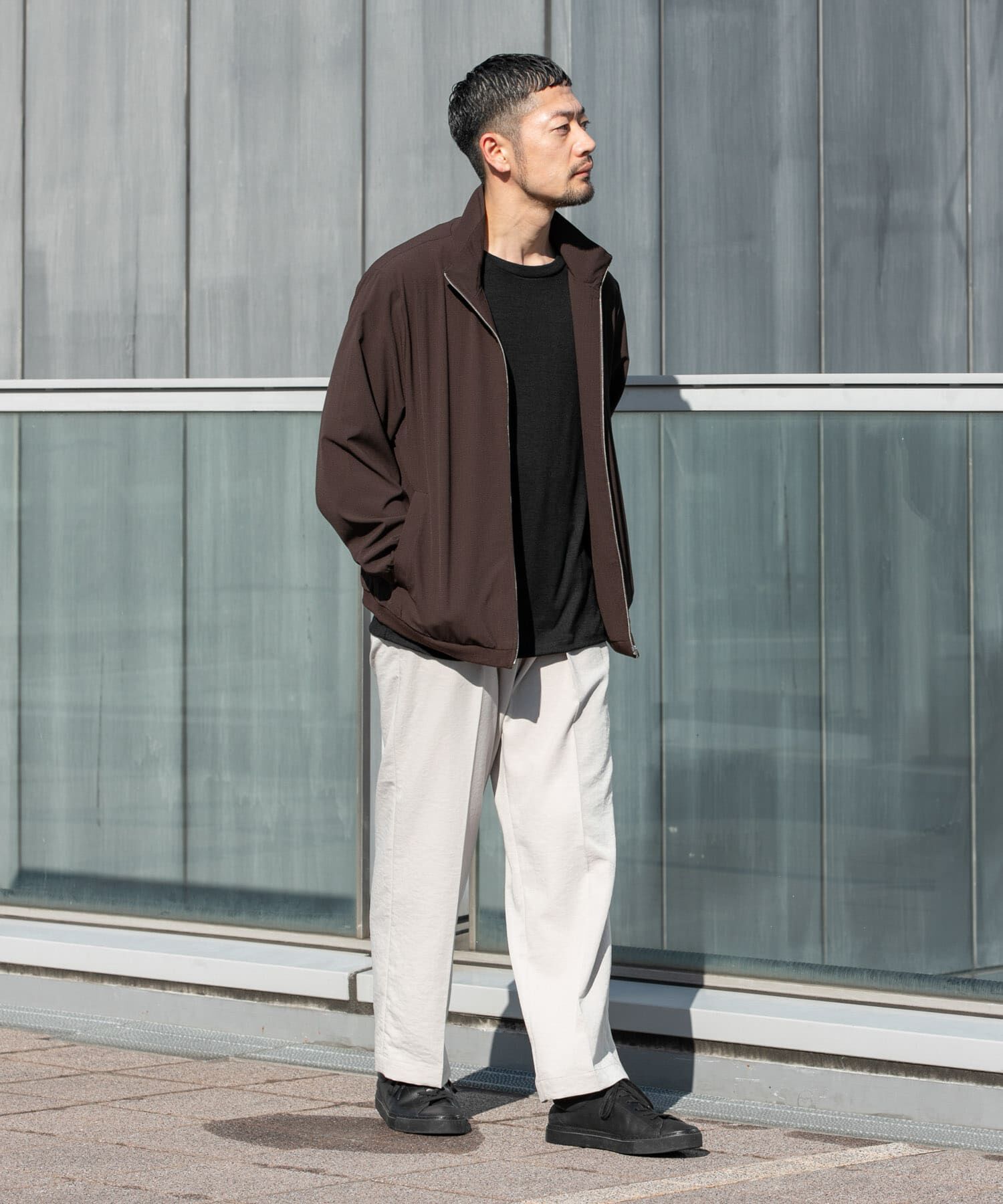 URBAN RESEARCH ROSSO「『WEB限定』『吸水 / 速乾』Air Stretch スタンドブルゾン」|ブルゾン・スタジャン|