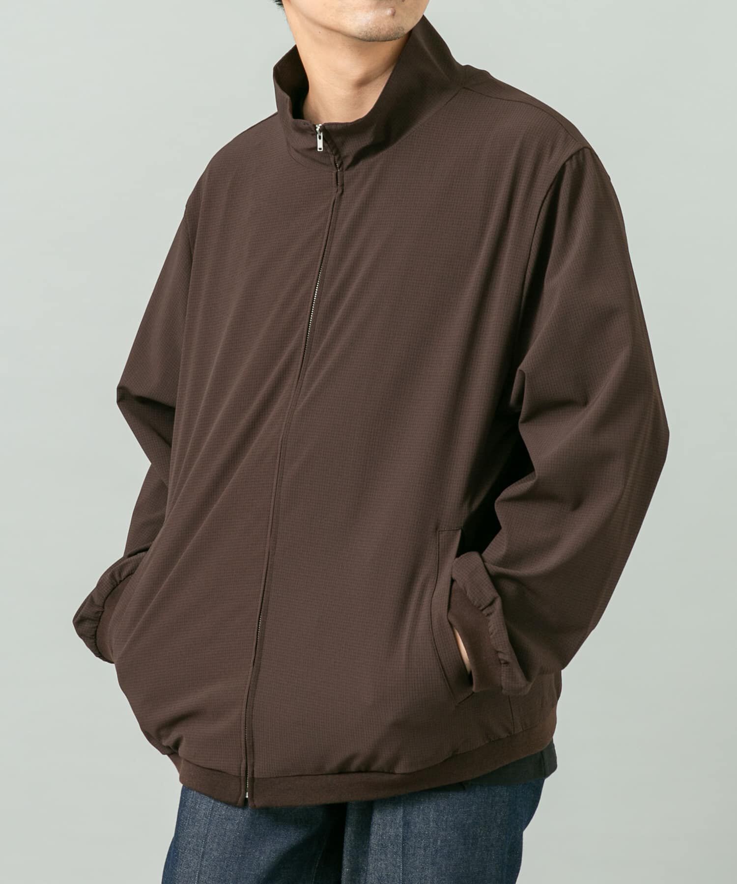 URBAN RESEARCH ROSSO「『WEB限定』『吸水 / 速乾』Air Stretch スタンドブルゾン」|ブルゾン・スタジャン|