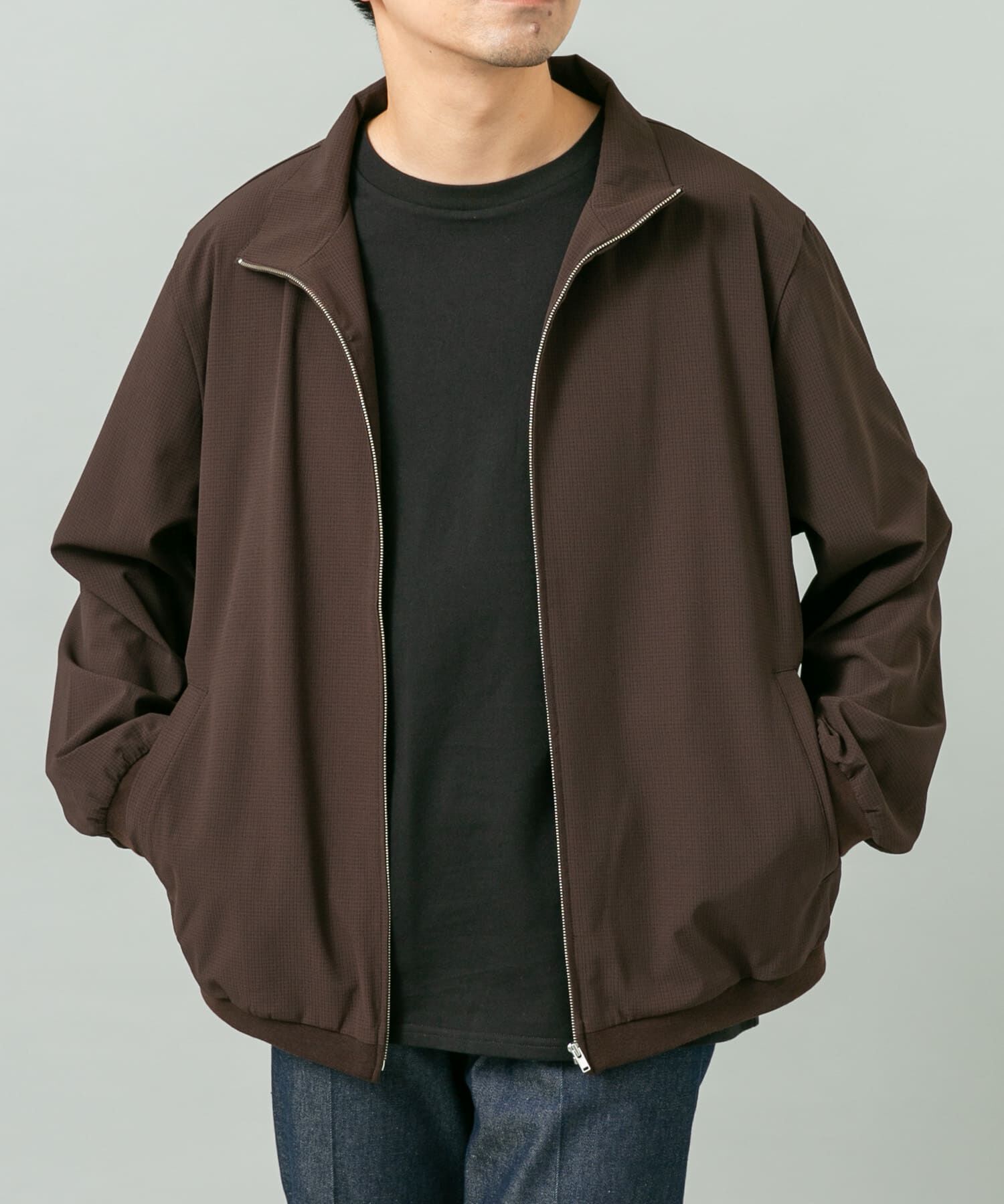 URBAN RESEARCH ROSSO「『WEB限定』『吸水 / 速乾』Air Stretch スタンドブルゾン」|ブルゾン・スタジャン|