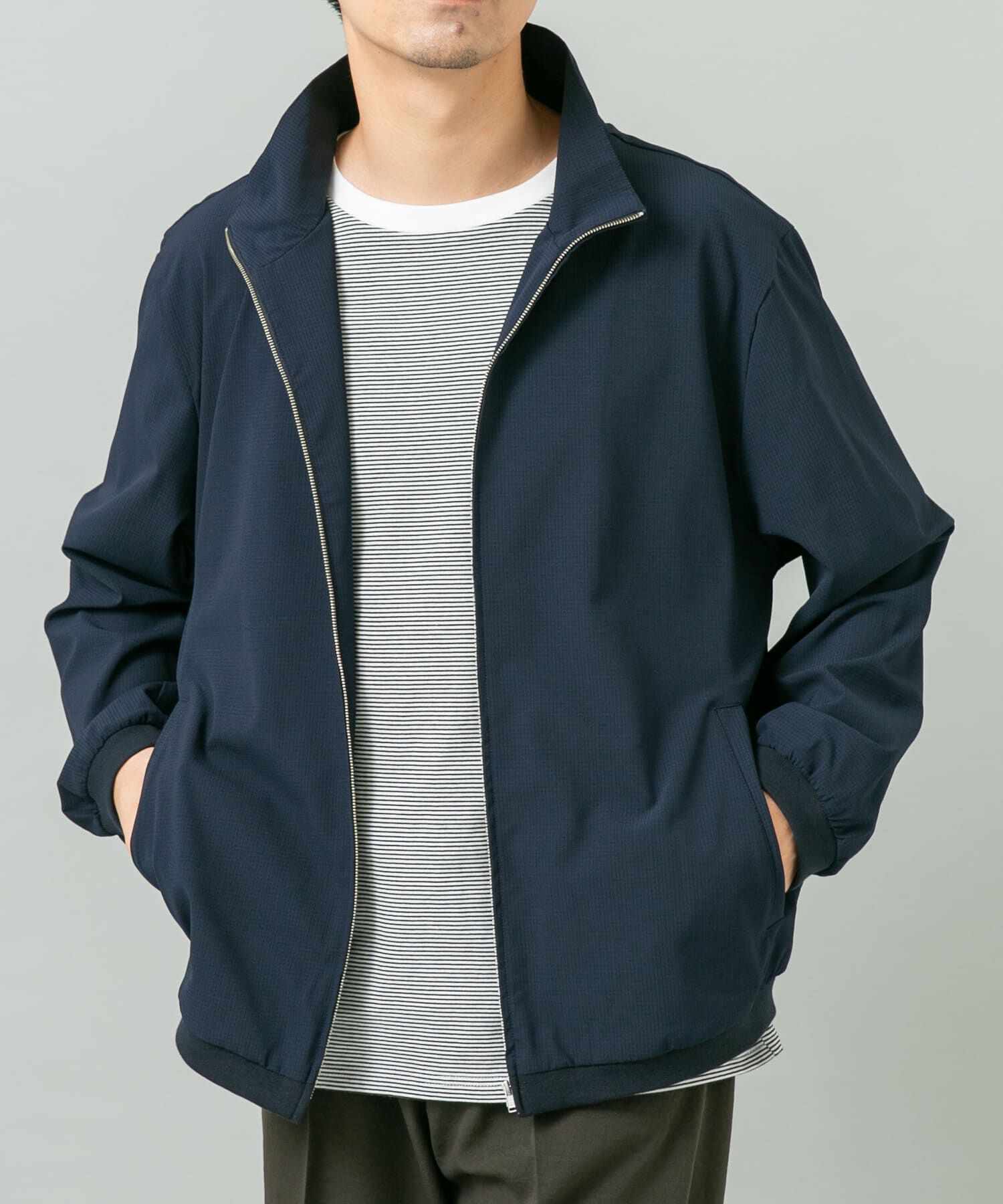 URBAN RESEARCH ROSSO「『WEB限定』『吸水 / 速乾』Air Stretch スタンドブルゾン」|ブルゾン・スタジャン|