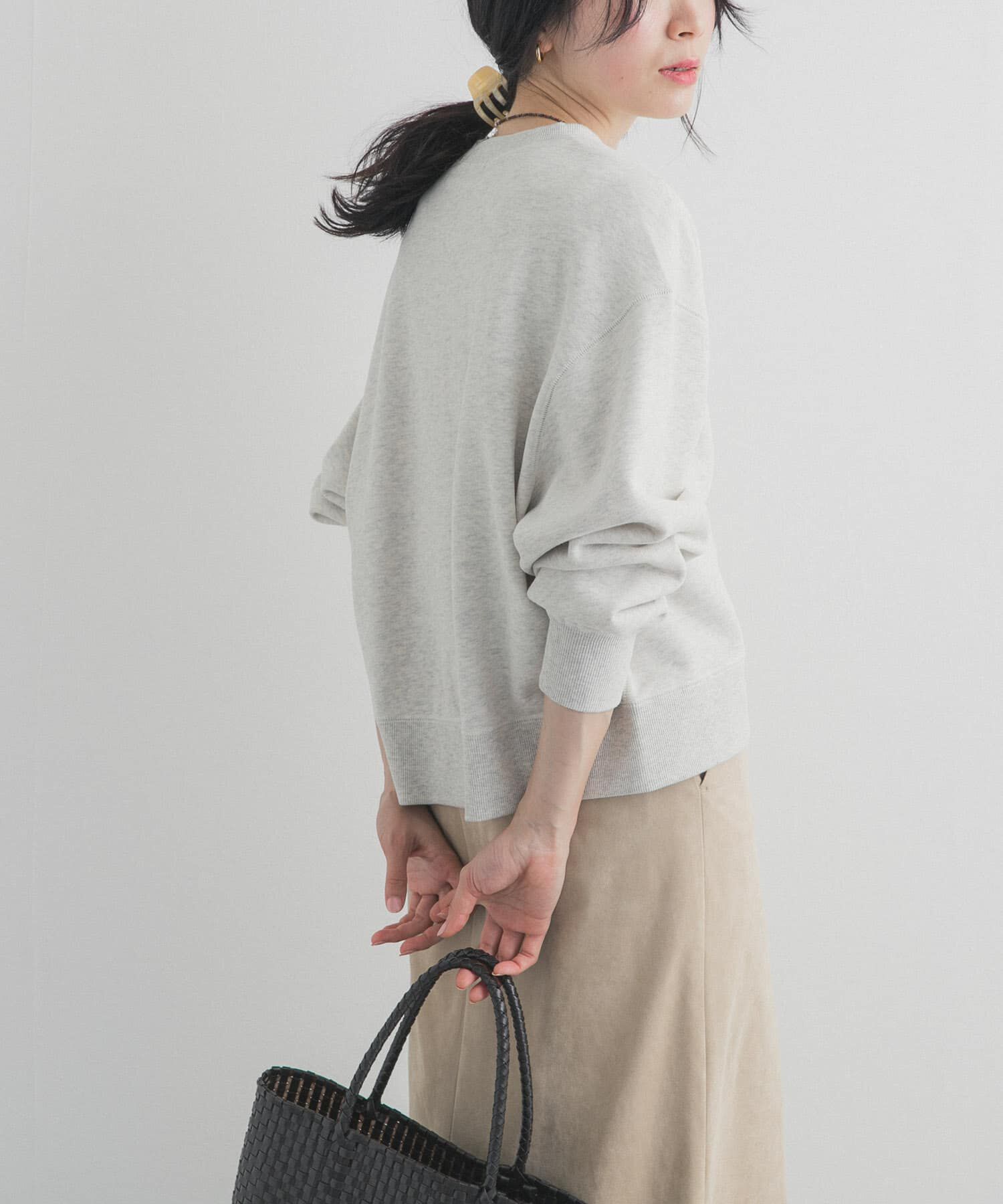 URBAN RESEARCH DOORS「『WEB/一部店舗限定カラー』コットンスウェットジップカーディガン」|カーディガン|